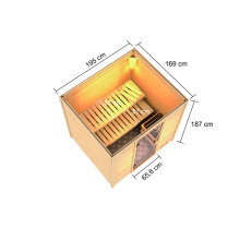 Maße Sauna Adelina